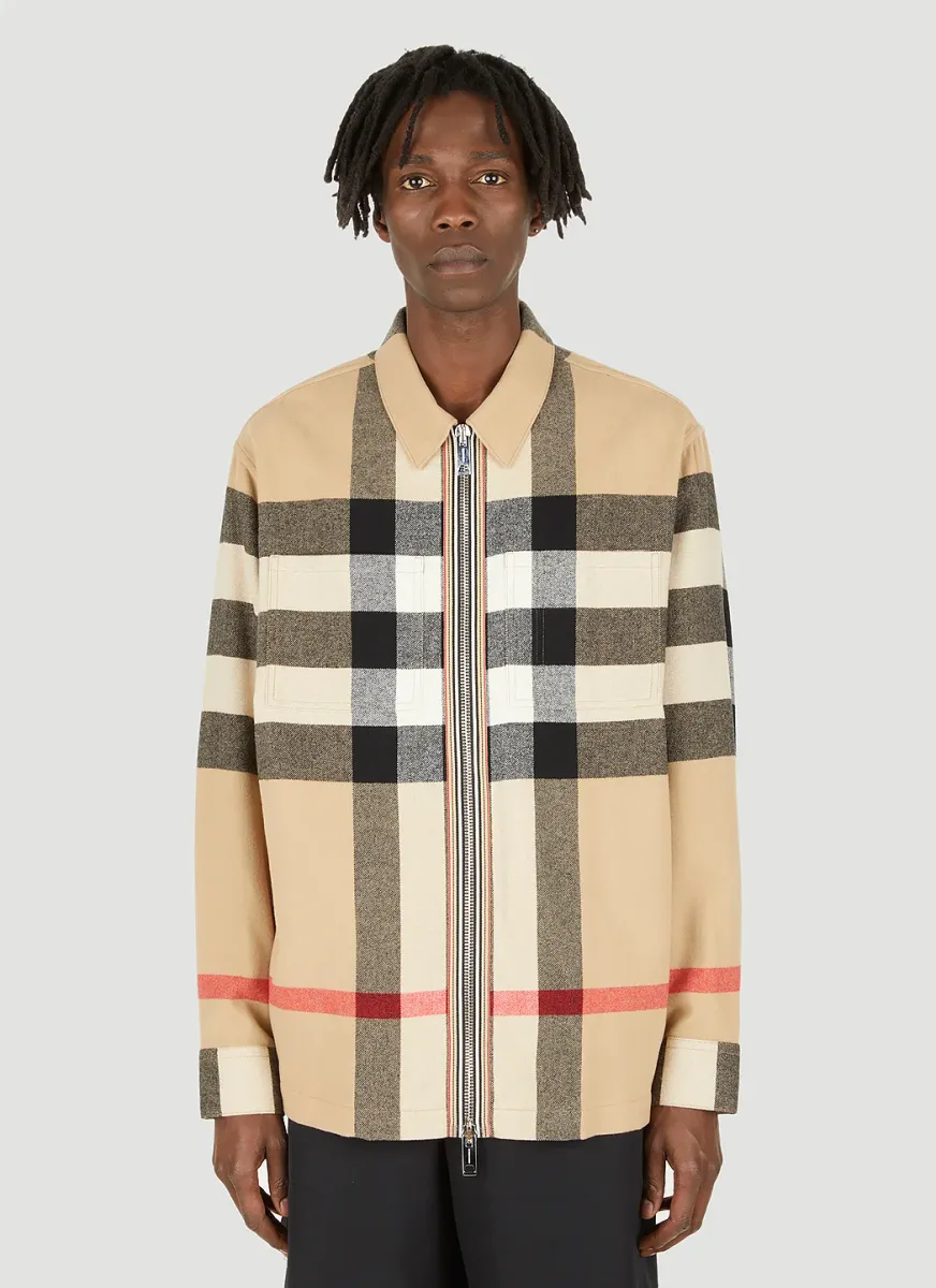Hague Zip Front Overshirt
