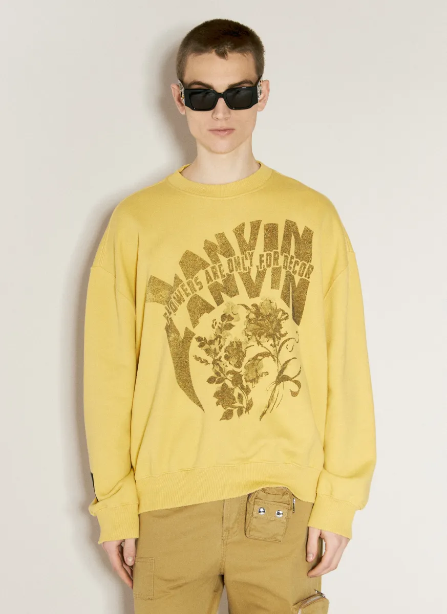 Logo Print Sweatshirt