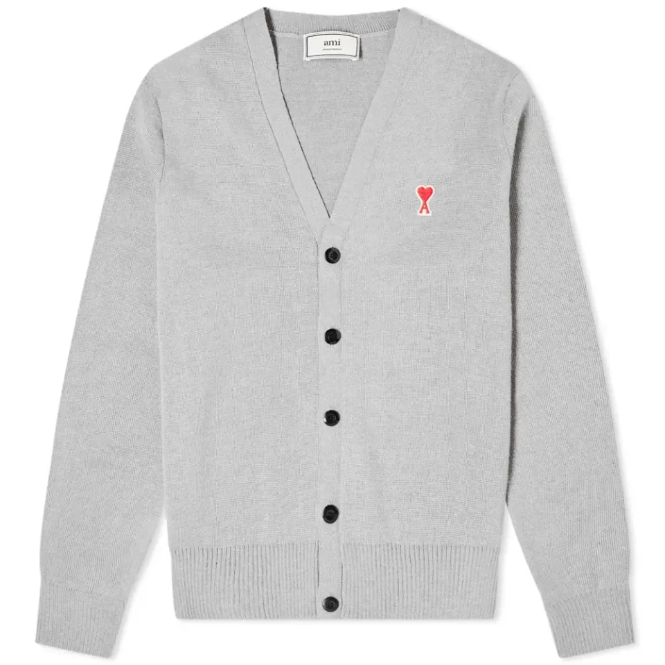 AMI Small A Heart Cardigan