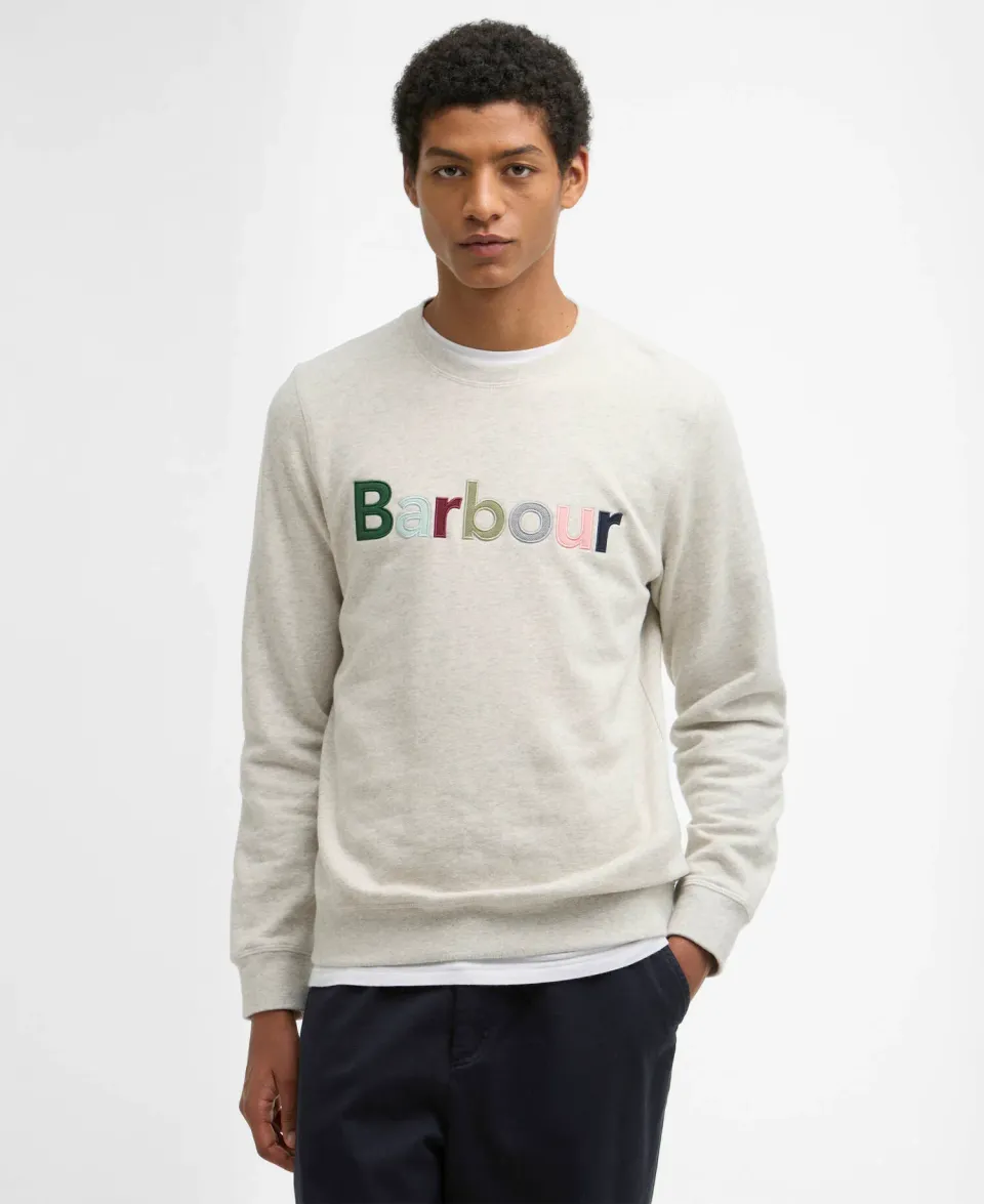 Pique Logo Sweatshirt