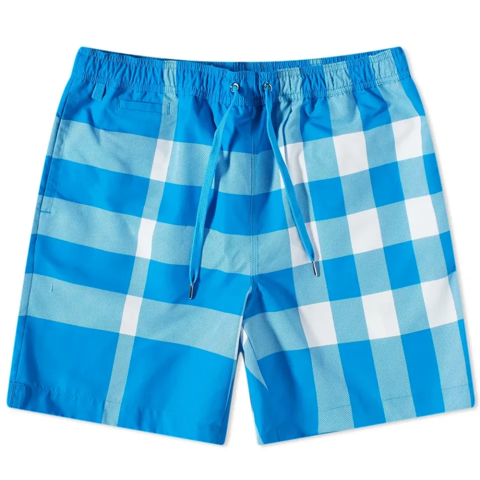 Martin Large Check Swim Shorts