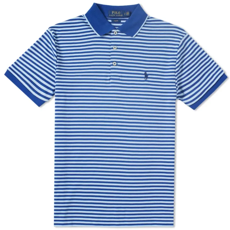 Stripe Jersey Polo