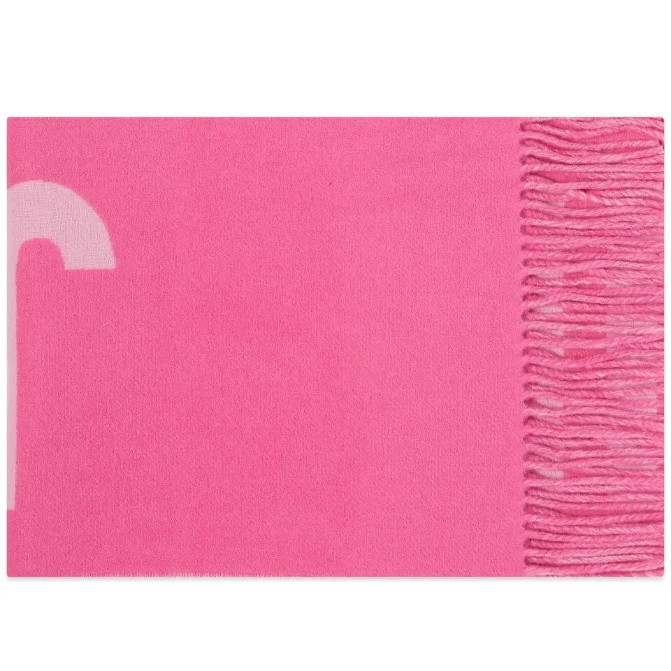 Jacquard Logo Scarf