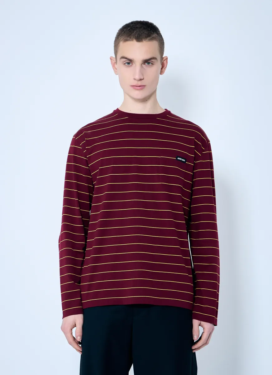 Striped Long-Sleeve T-Shirt