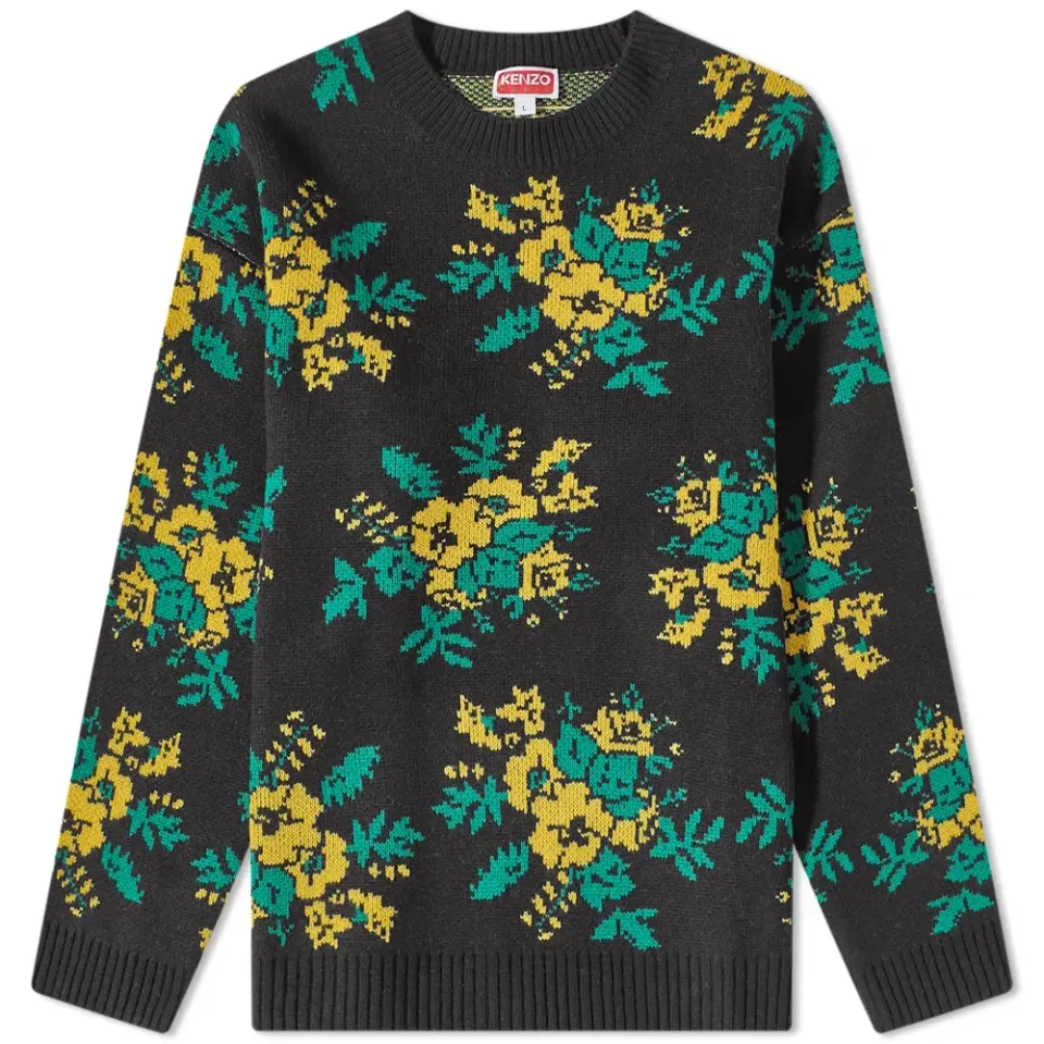 Pop Bouquet Crew Knit