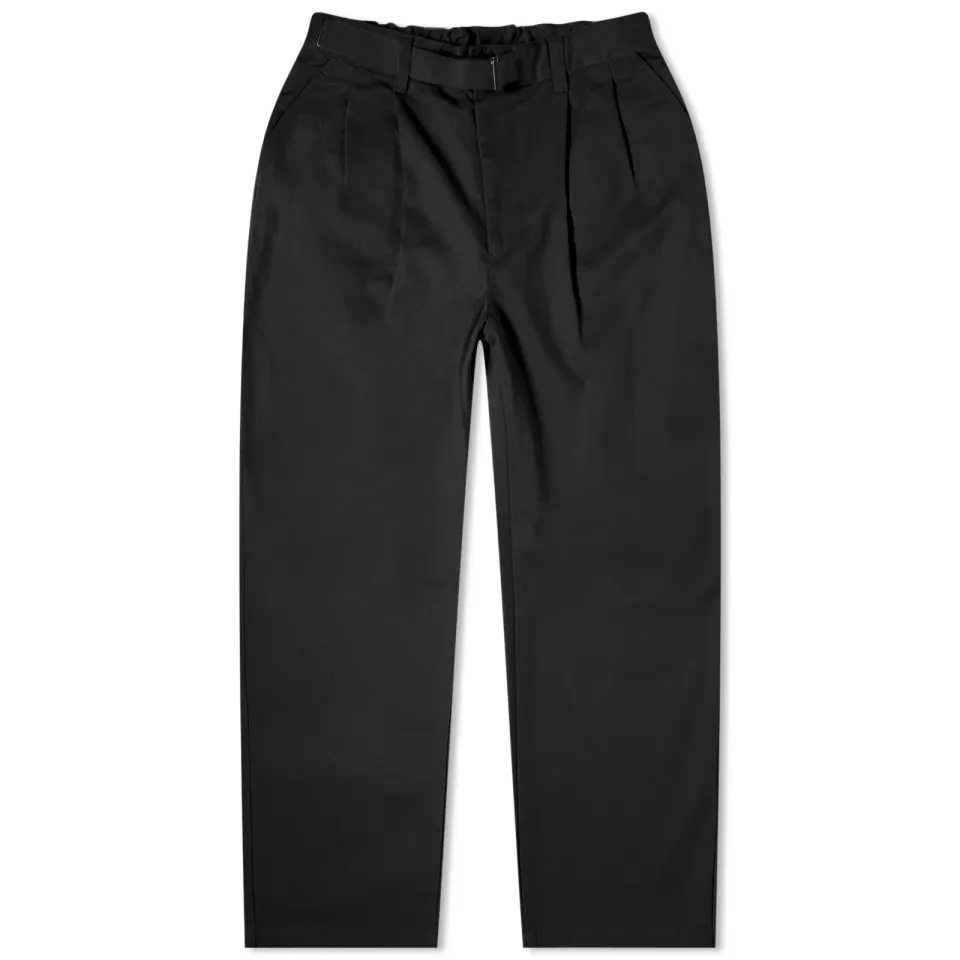 Double Pleat Belted Pant