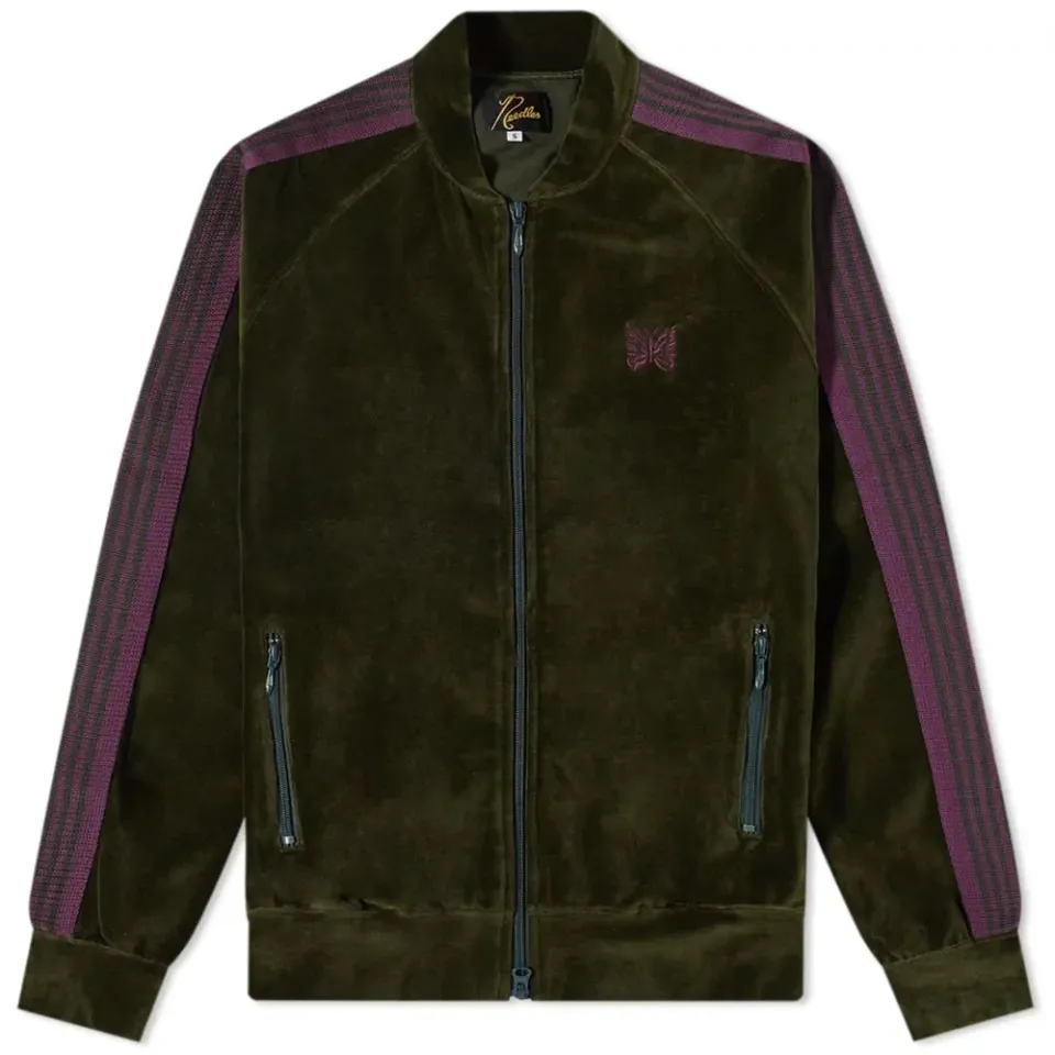 Velour Track Jacket