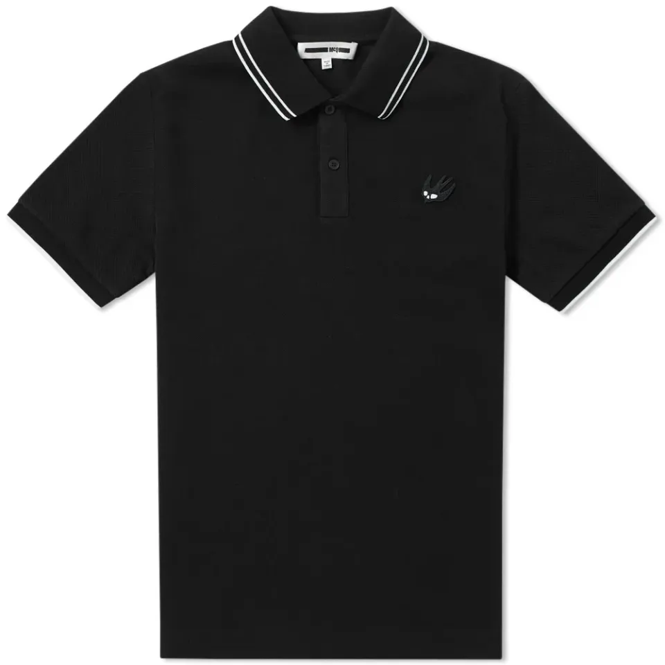 McQ by Alexander McQueen Tipped Swallow Polo