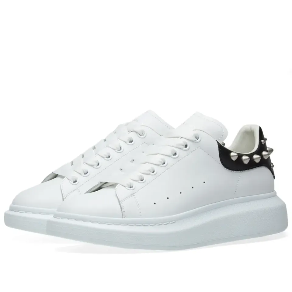 Wedge Sole Studded Heel Sneaker