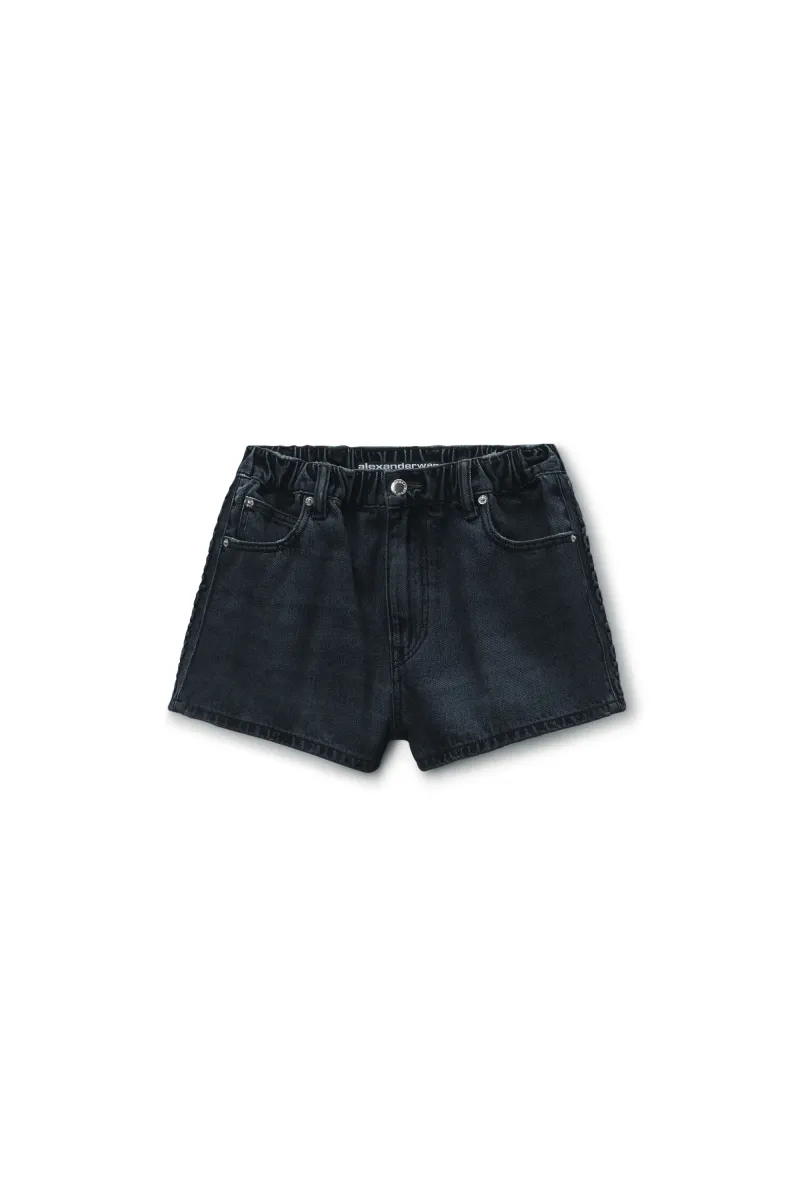 logo-embossed marathon shorts