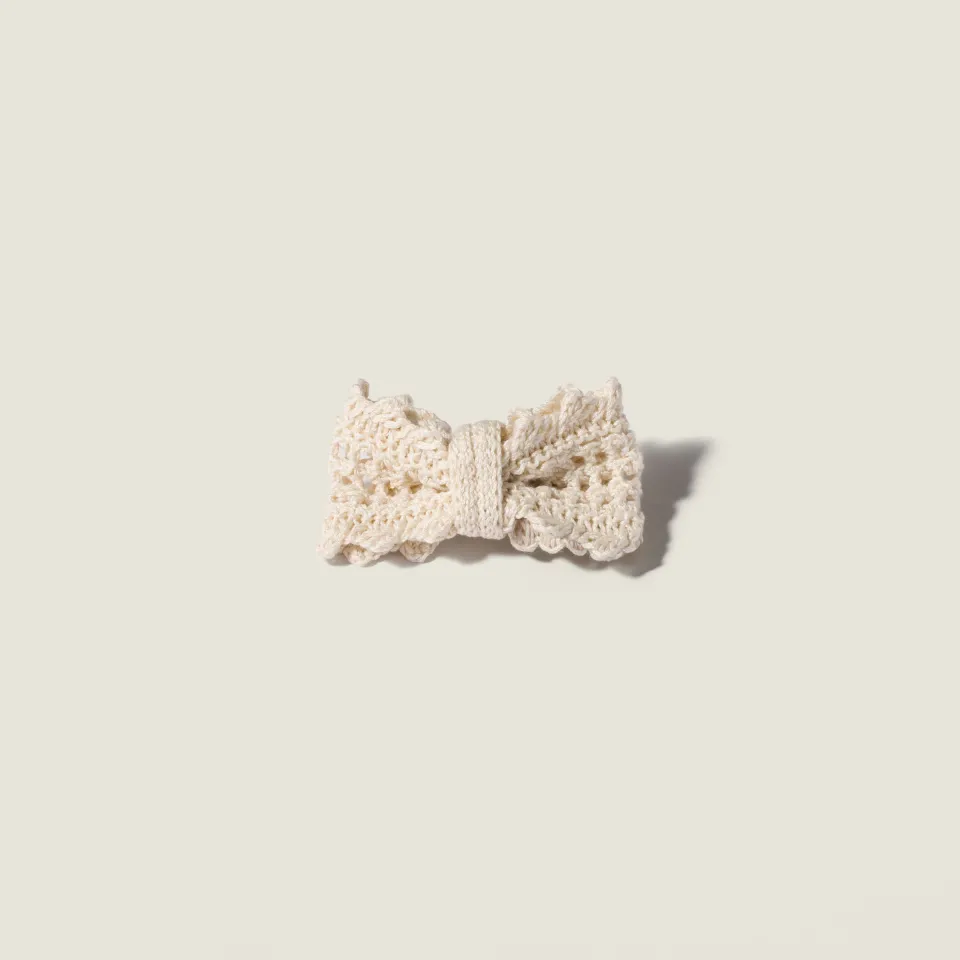 Cotton hair clip
