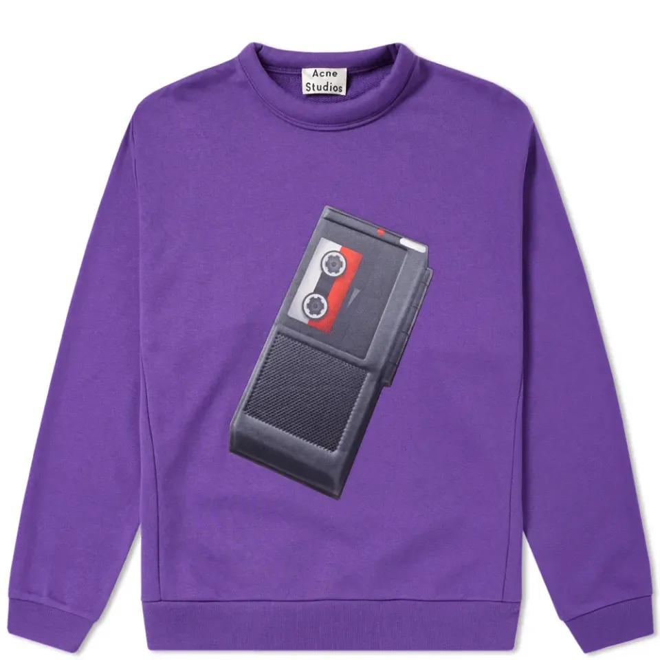 Diner Flames Crew Sweat