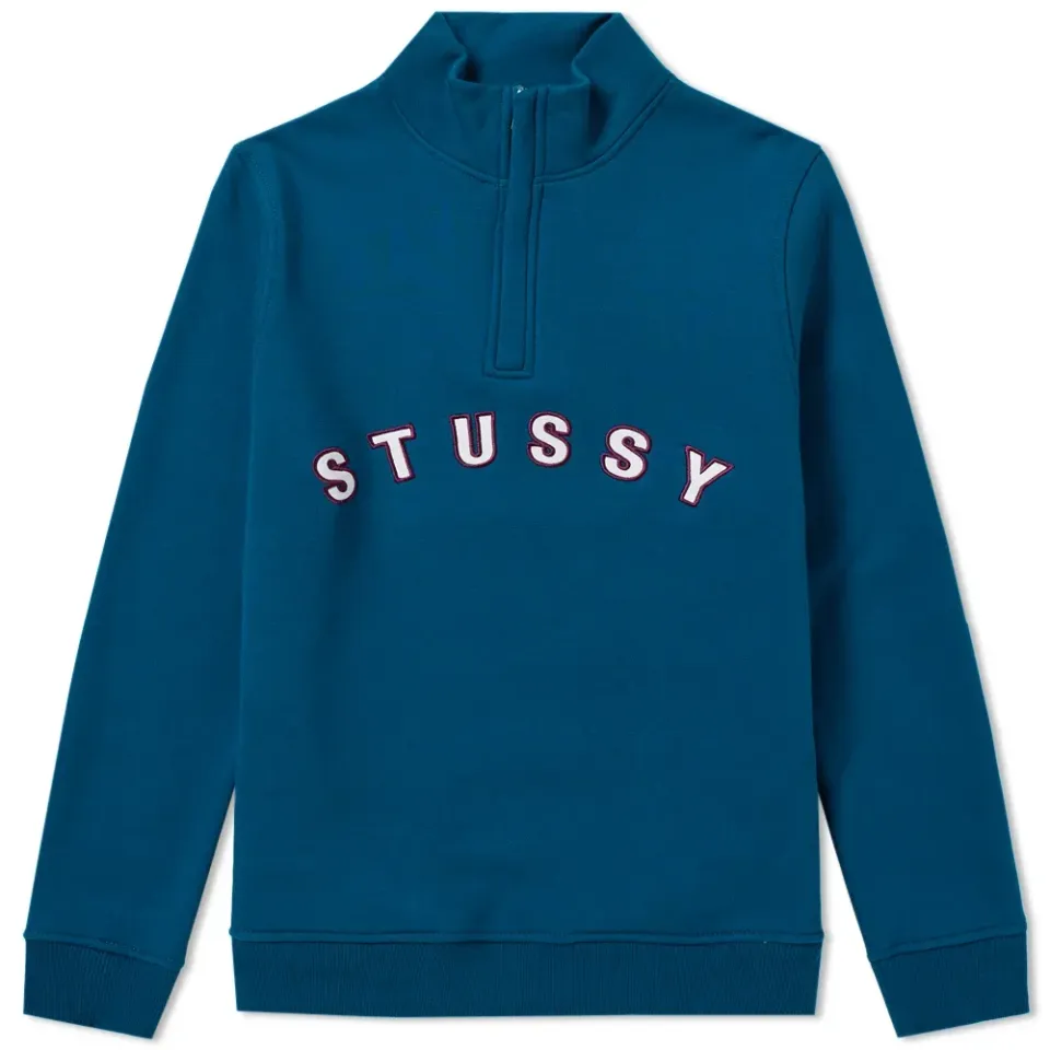 Quarter Zip Mock Neck