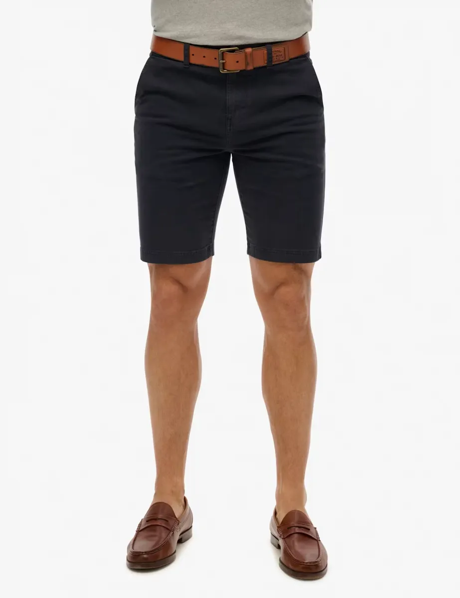 Stretch Chino Shorts Navy