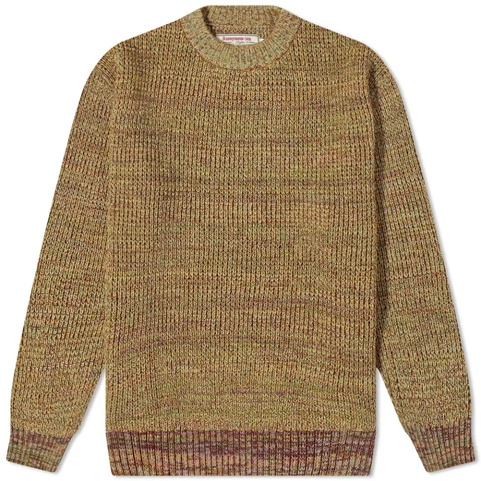 Mix Crew Neck Knit