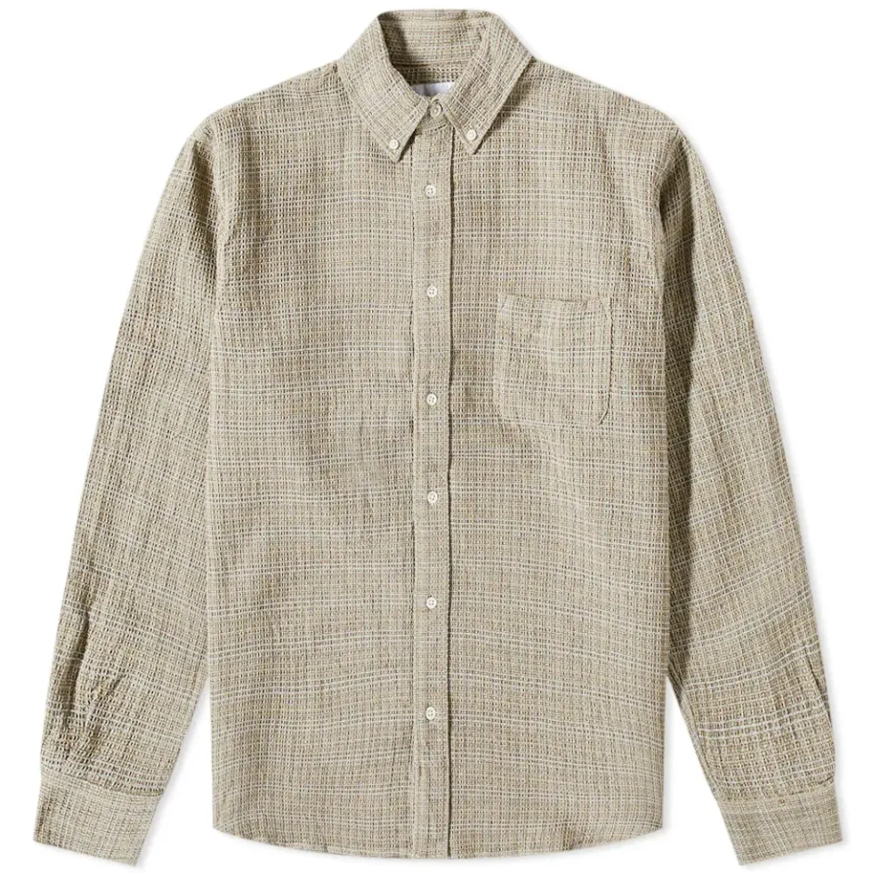 Waffle Premium Button Down Shirt