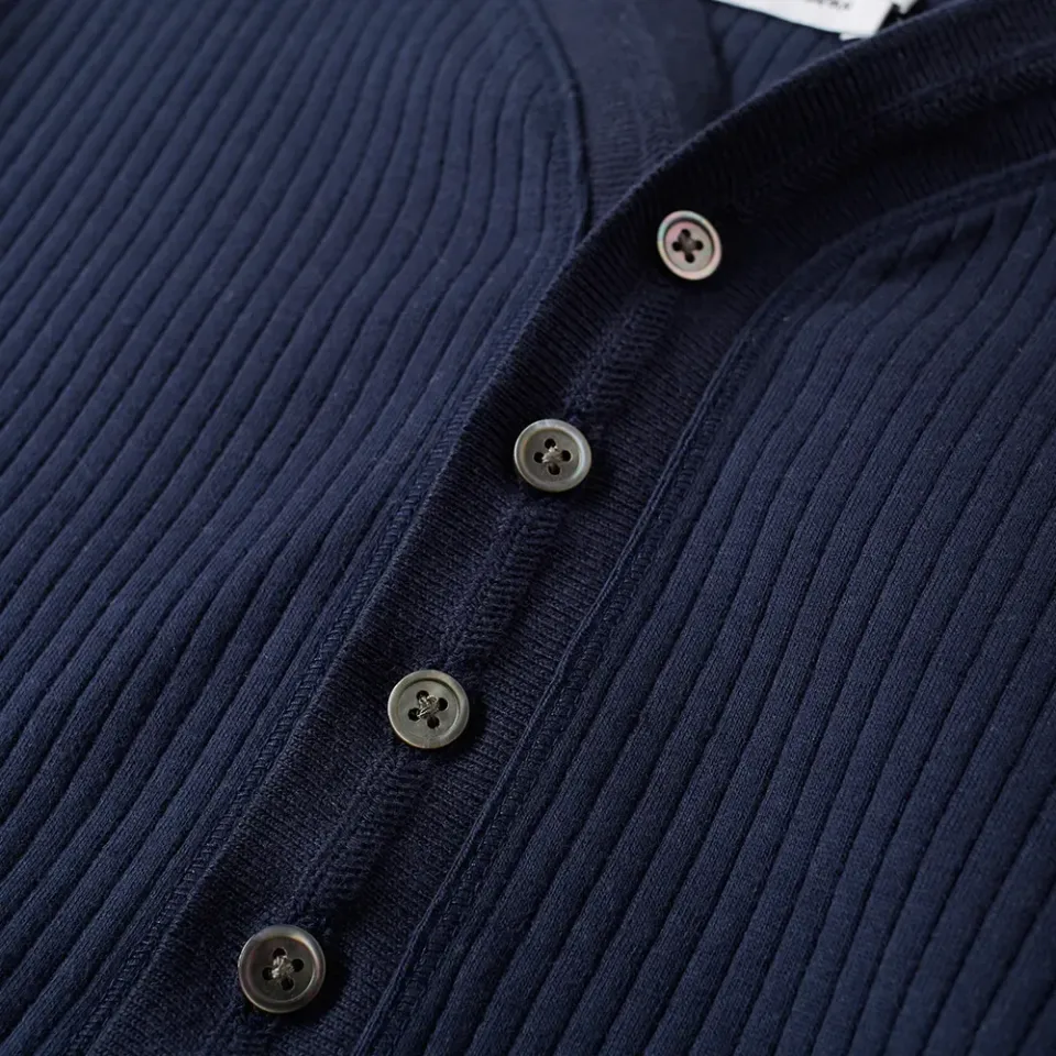 Long Sleeve Jersey Henley