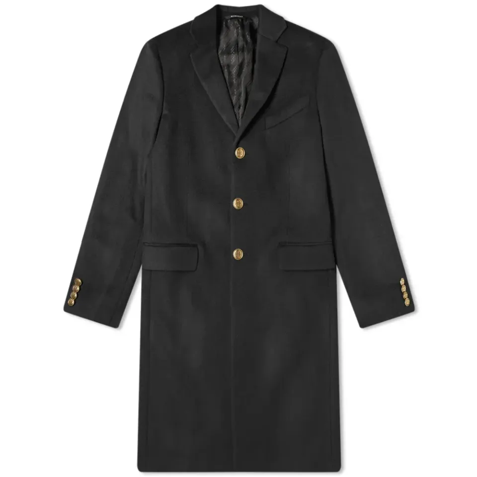 Wool Cashmere Chesterfield Coat