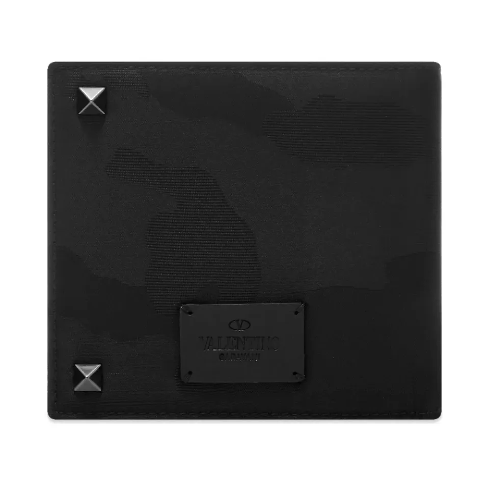 Jacquard Camo Billfold Wallet