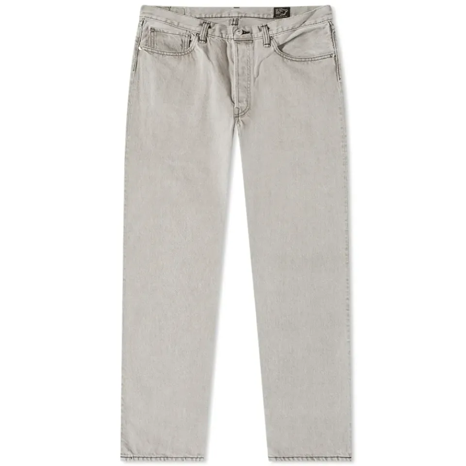 90'S Black Denim Super Bleach Jeans