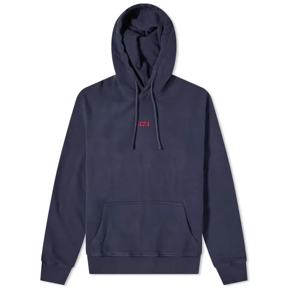 Alias Red Logo Popover Hoodie