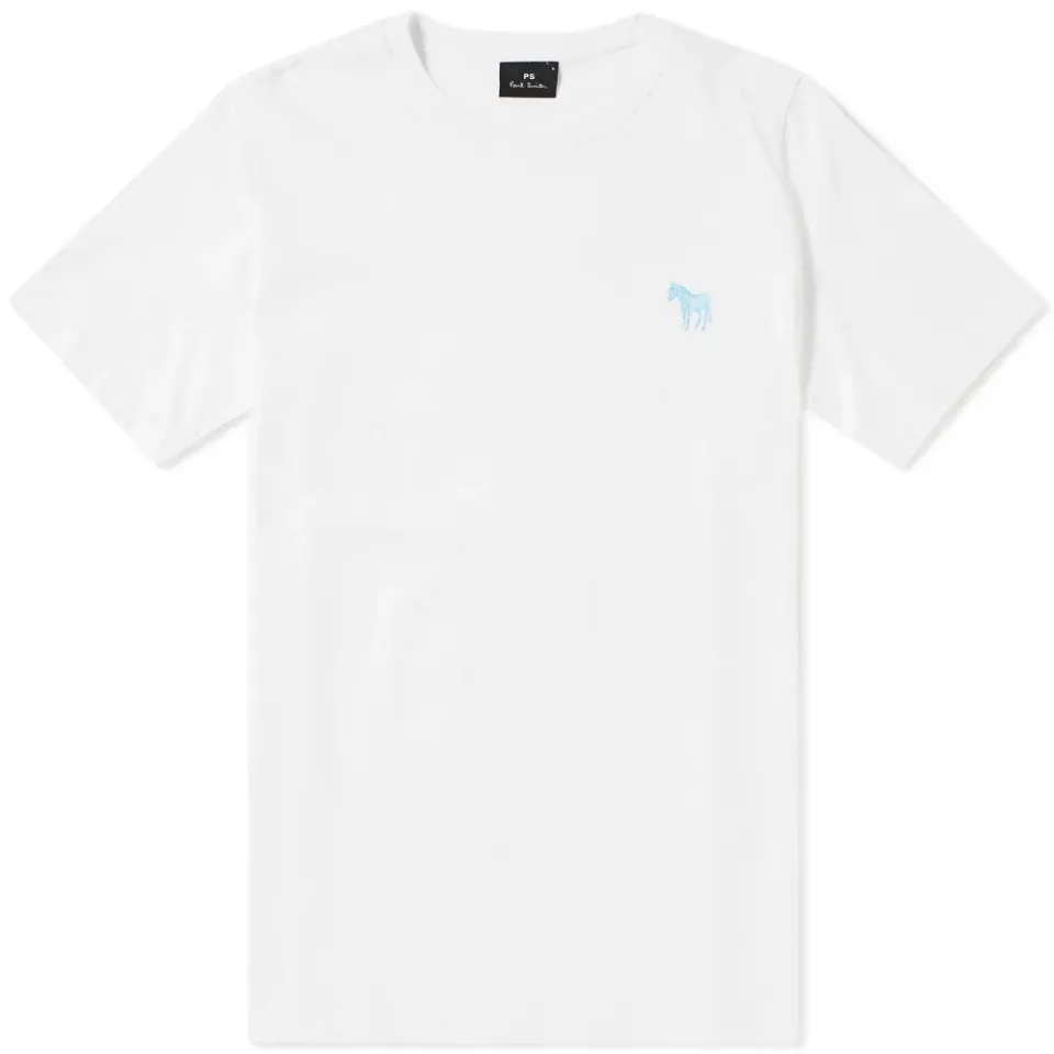 Embroidered Zebra Tee