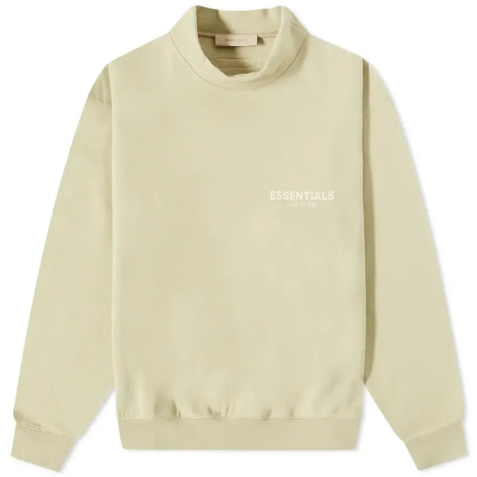 Logo Mock Neck Sweat