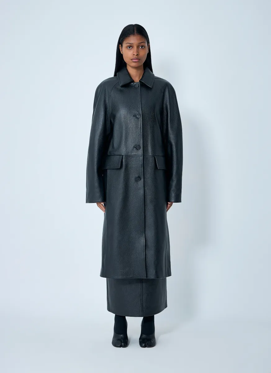 Leather Coat