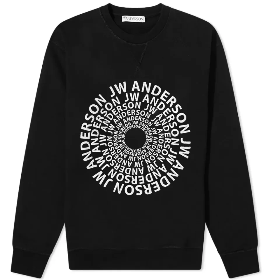 Swirl Logo Crew Sweat