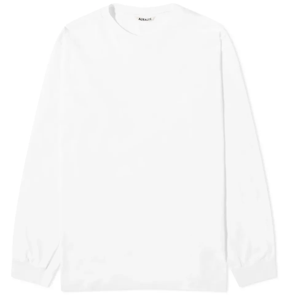 Long Sleeve Luster Plaiting T-Shirt