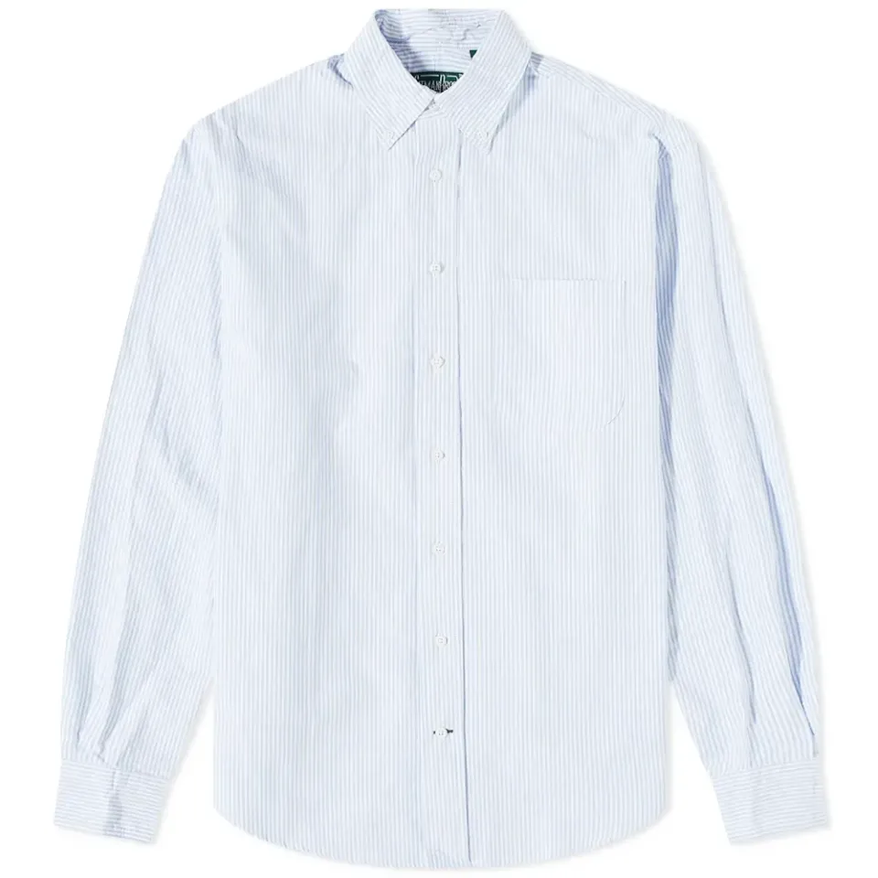 Button Down Stripe Oxford Shirt