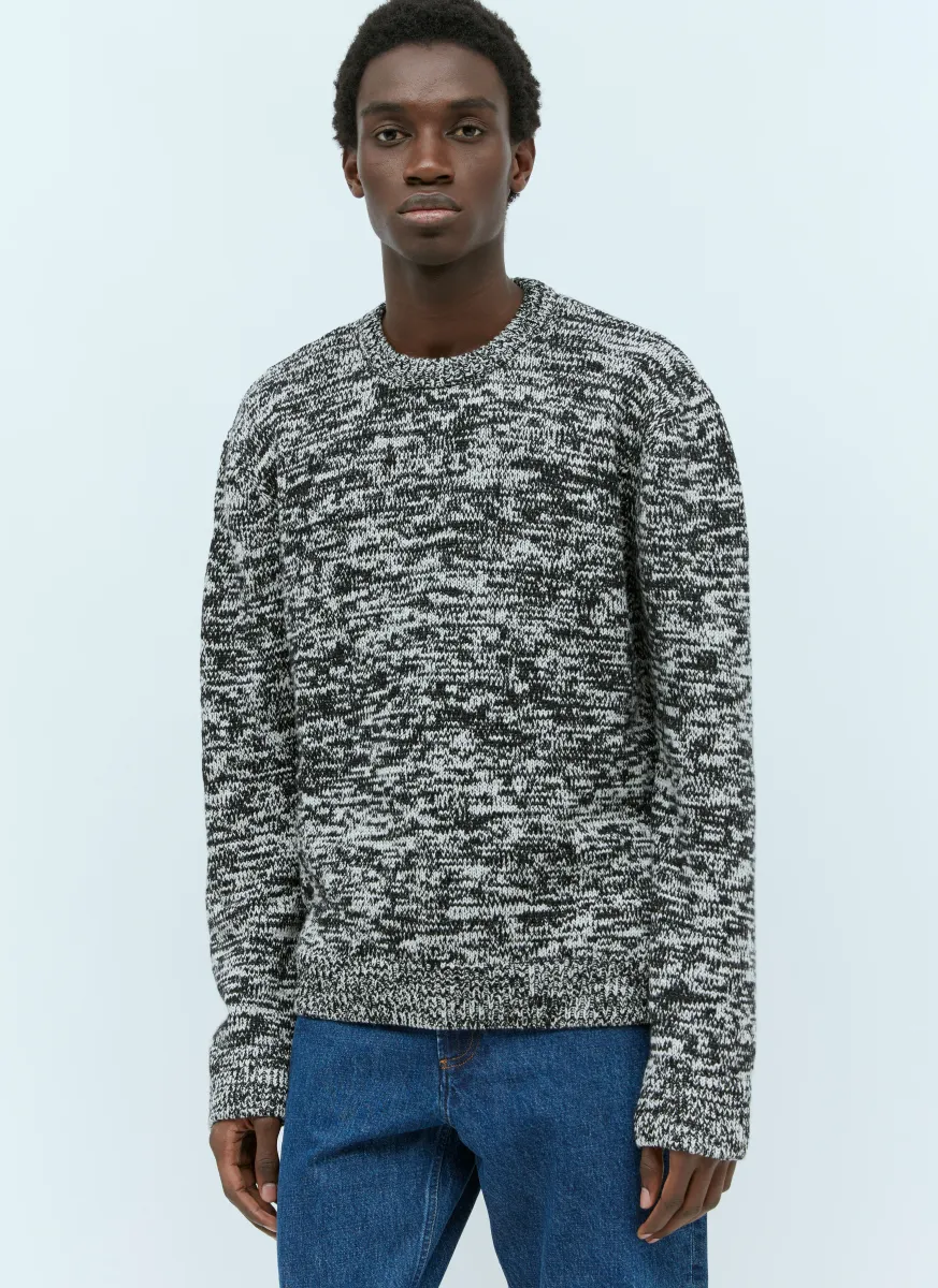 Marled Knit Sweater