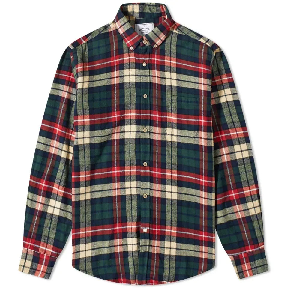 Fantos Button Down Check Shirt