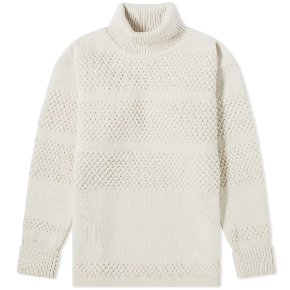 Fisherman Roll Neck Knit