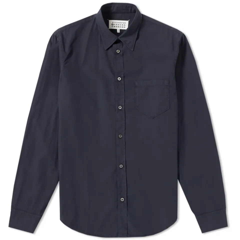 10 Garment Dyed Poplin Shirt