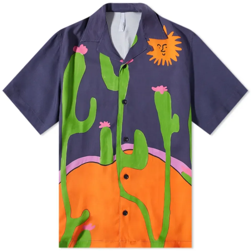Cactus Wave Vacation Shirt