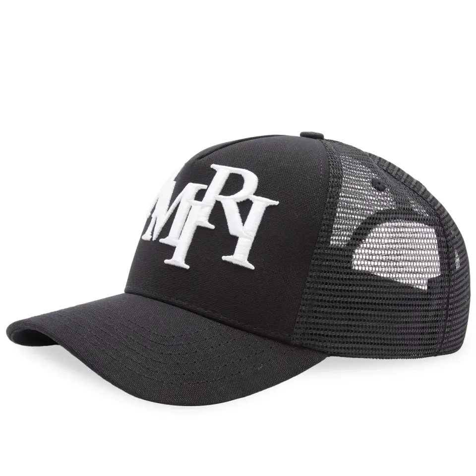 Staggered Logo Trucker Hat
