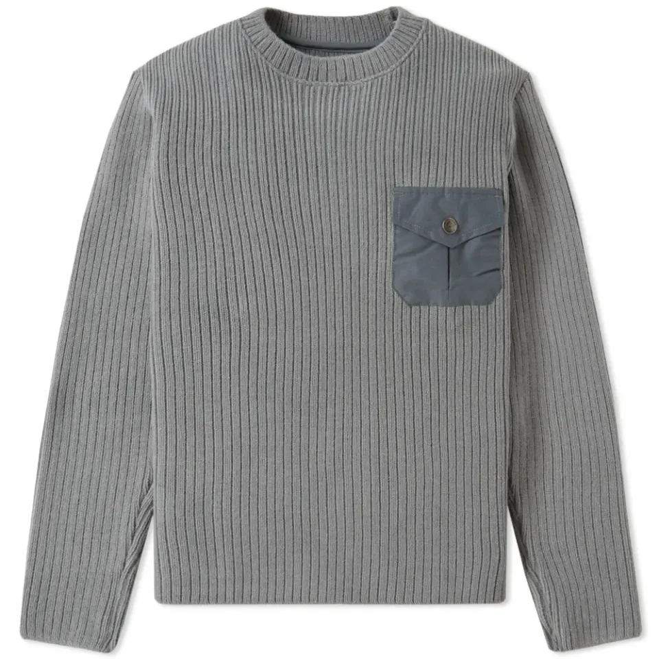 Design Pocket Crew Knit