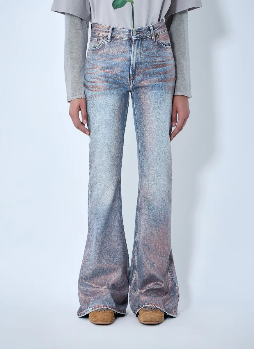 Fitted Glitter Jeans