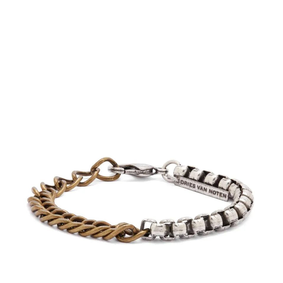 Mixed Metal Chain Bracelet