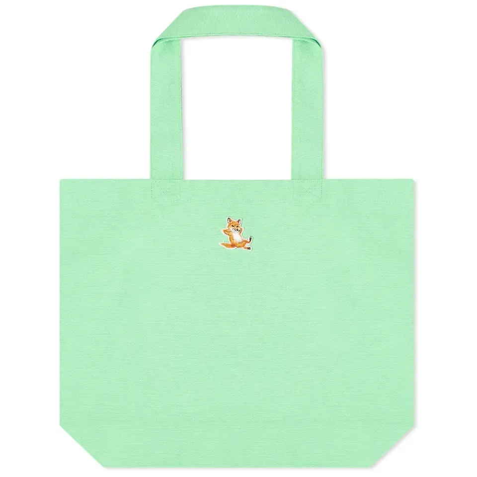 Maison Kitsuné Chillax Patch Tote Bag