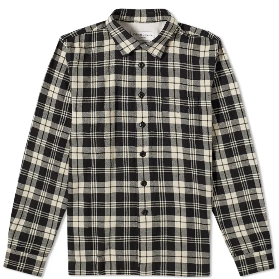 Sol Twill Check Overshirt