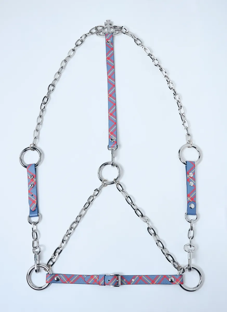 Stud Belt Chain Harness