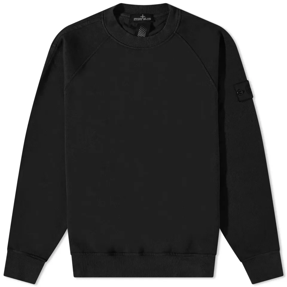 Cotton Fleeve Crew Neck Sweat