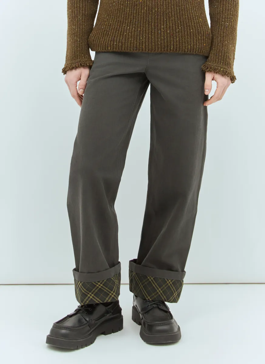 Cotton Carpenter Pants
