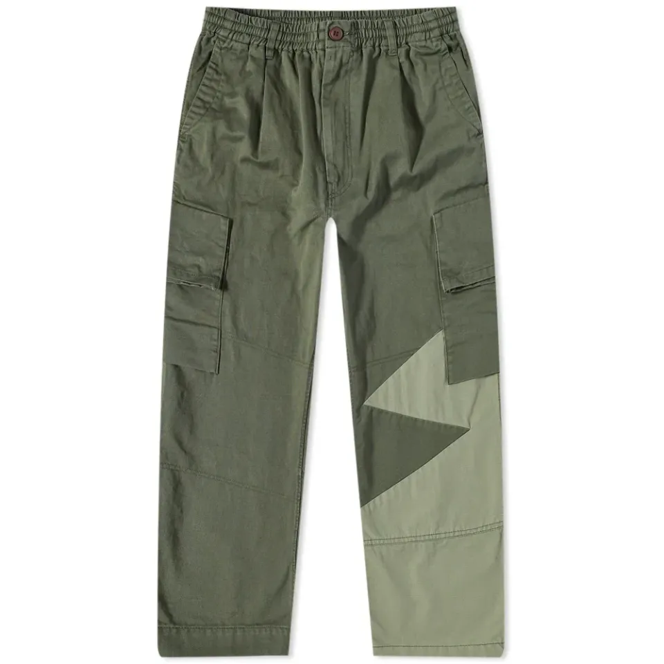Patchwork Cargo Pant