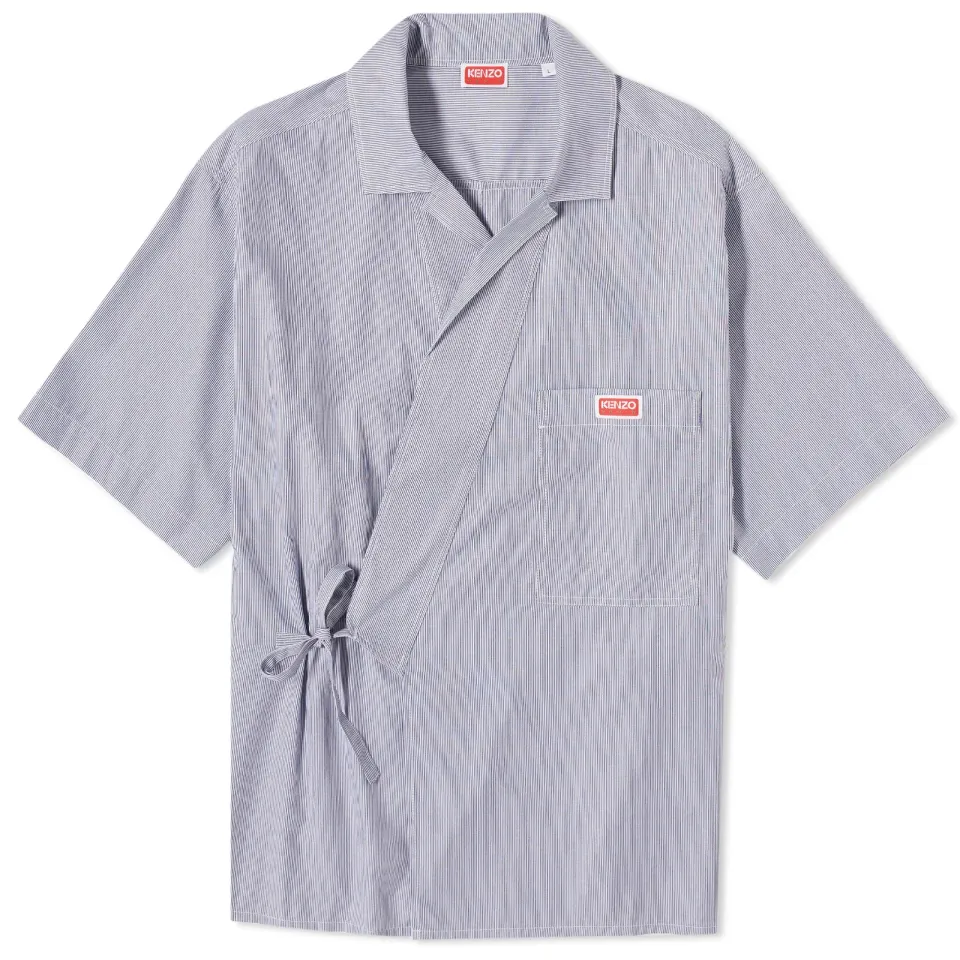 Kenzo Stripe Kimono Shirt