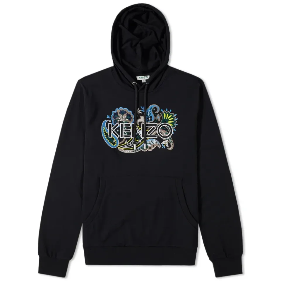 Embroidered Popover Hoody