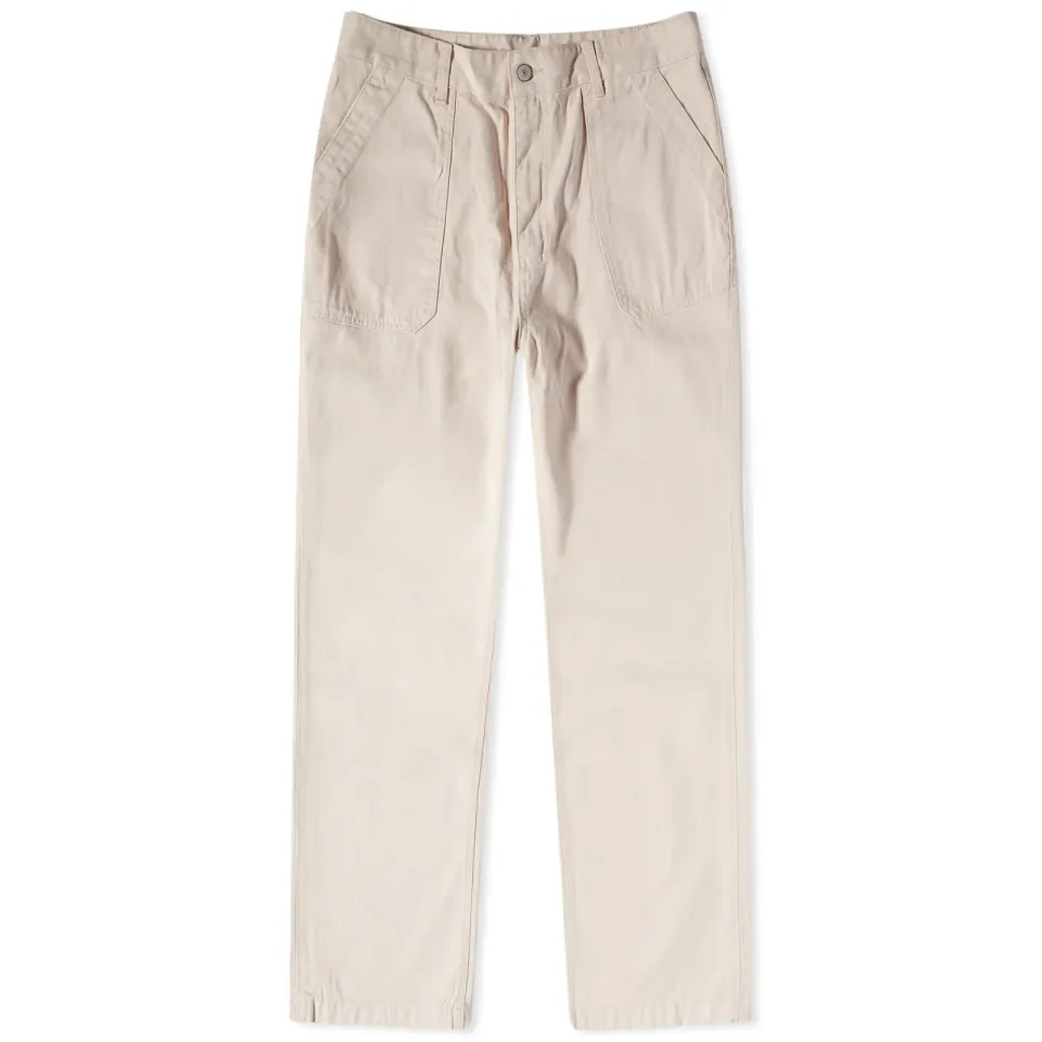 Cotton Wide Fatigue Pants