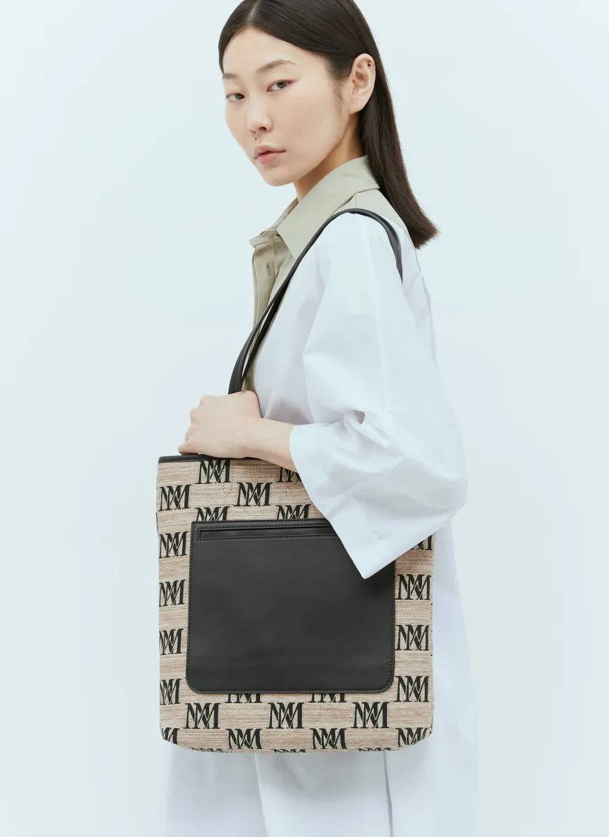 Logo Embroidery Woven Tote Bag